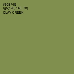 #808F4E - Clay Creek Color Image